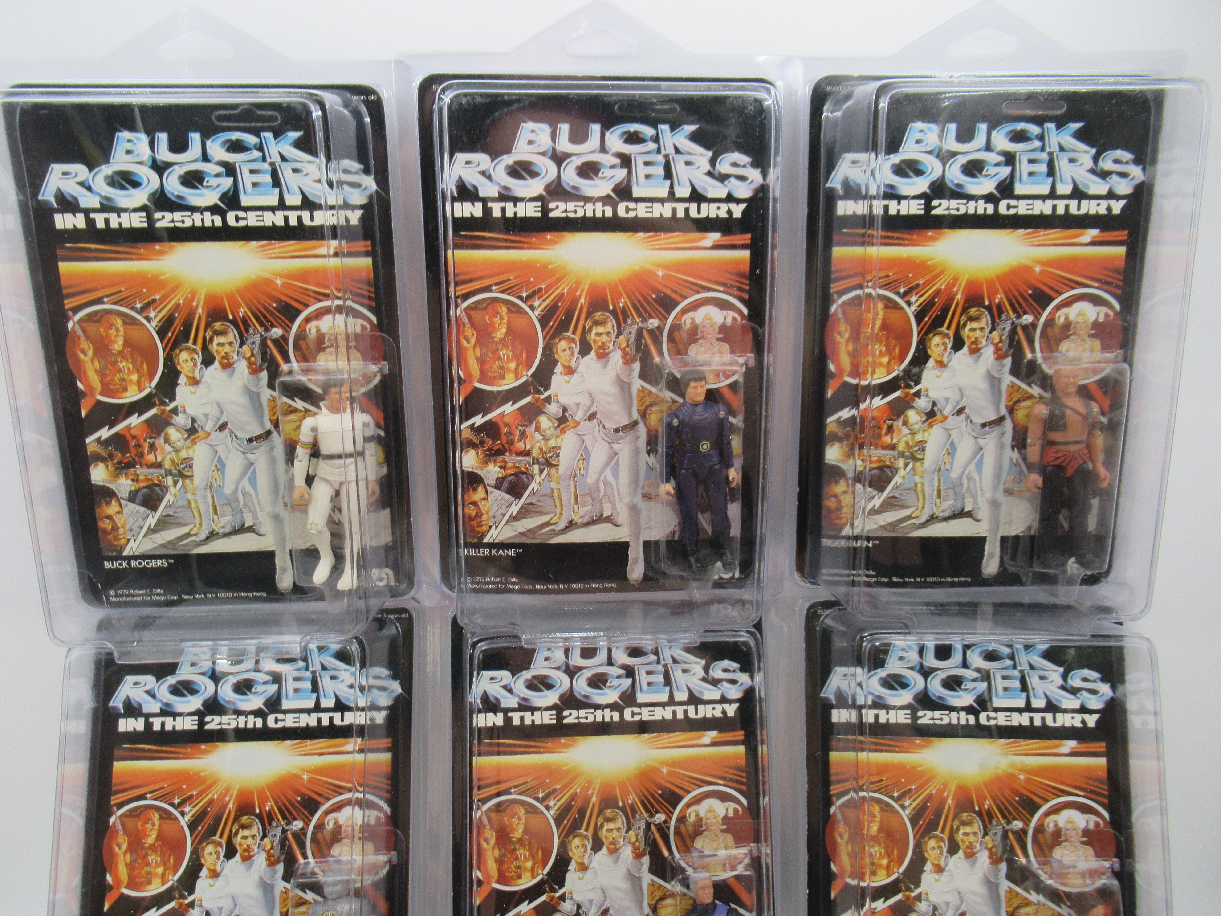 BUCK ROGERS Action Figure Set of (9) - Mego Corp. (1979) Vintage Toys